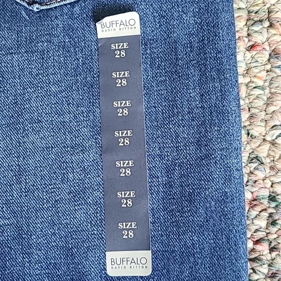 BUFFALO DAVID BITTON BRAND WOMEN'S BLUE JEANS SIZE 28 - Picture 15 of 16